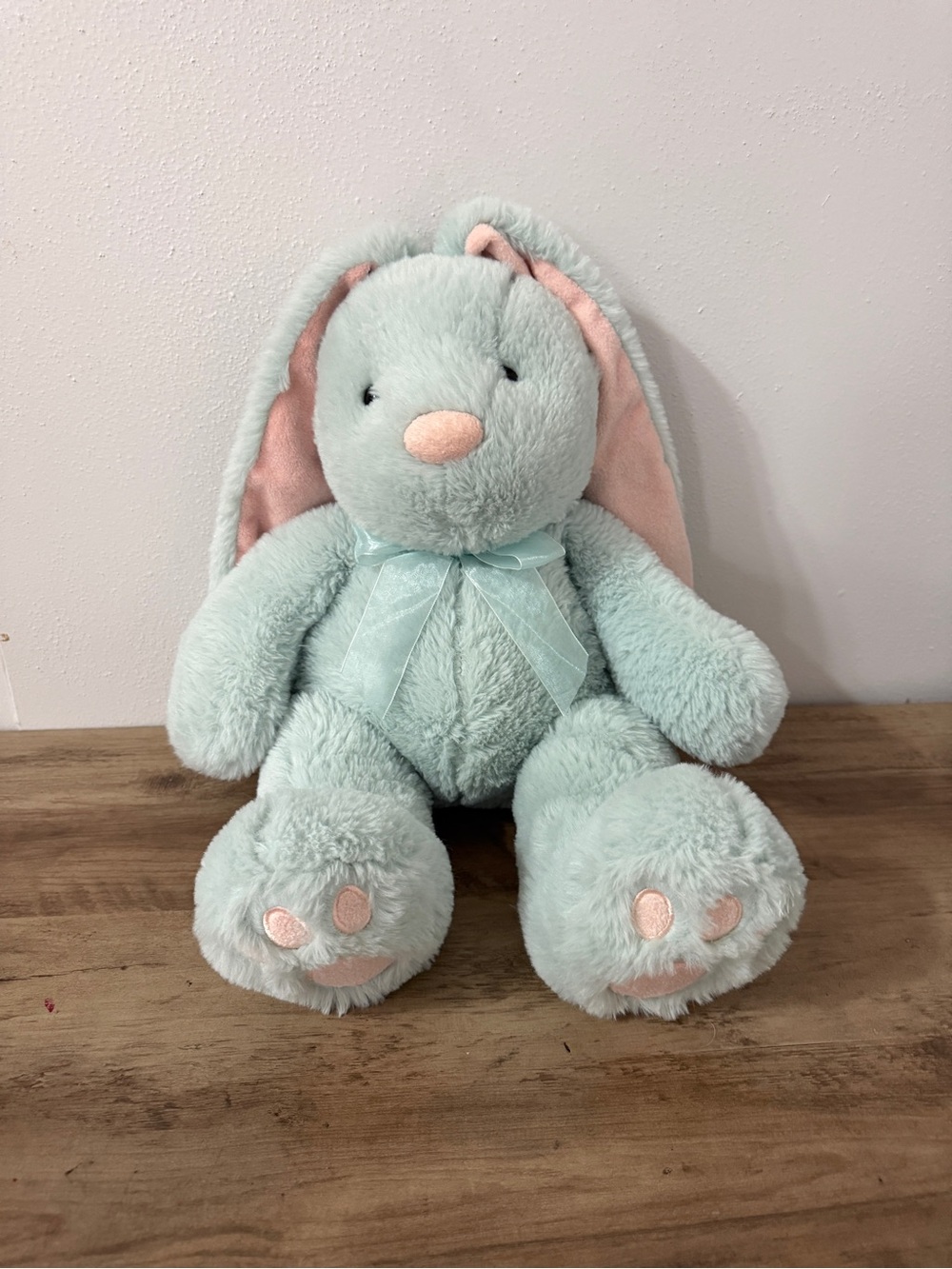 🐰 Pastel Mint Green Bunny Rabbit Plush Stuffed Animal